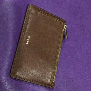 Leather key/ card holder